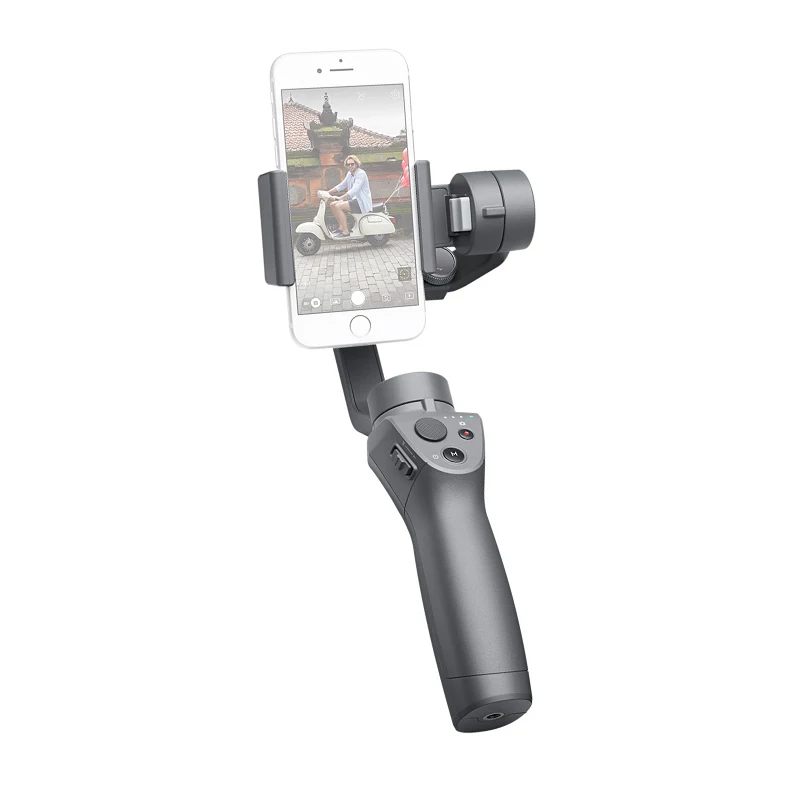 DJI Osmo Mobile 2 Ручной Стабилизатор 3-осевой портативный монопод с шарнирным замком с переменным фокусным расстоянием Управление панорама плавное воспроизведение видео движения таймлапс для смарт телефона