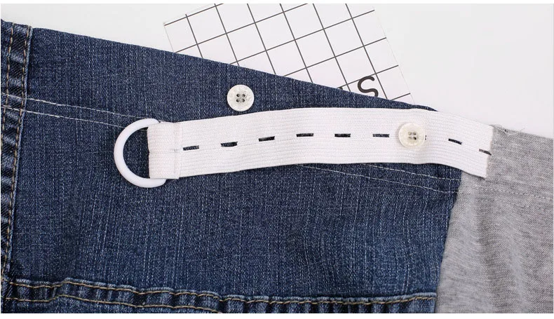 Высокое качество Девятый Брюки для беременных джинсы для беременных женская одежда тощий денима стрейч джинсы Беременность Брюки Gravidas