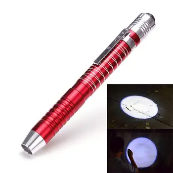 

Aluminum LED XPE R3 1000 Lumens Lamp Penlight Flashlight Torch AAA Red