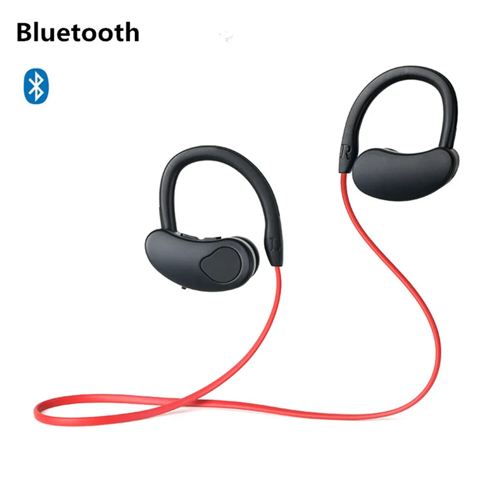 Спортивные Bluetooth наушники беспроводные стерео гарнитура, наушники bluetooth-наушник наушники Hifi Bass Hands-free с микрофоном для ios