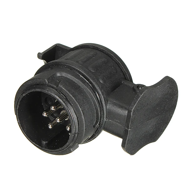 13 إلى 7 دبوس للماء مقطورة شاحنة سحب بار المقبس الكهربائية قابس محول 13 إلى 7 دبوس للماء مقطورة شاحنة سحب بار المقبس الكهربائية قابس محول