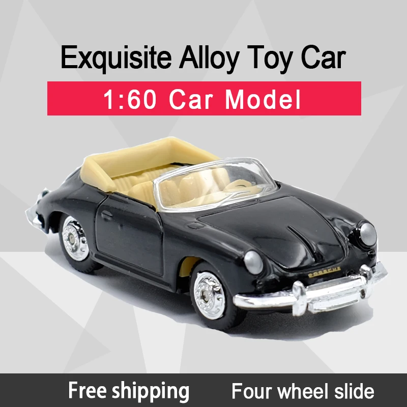 

New Arrival WELLY 1:60 356B Convertible Car Alloy Diecast Car Model Toy For Children Gifts Toy Collection