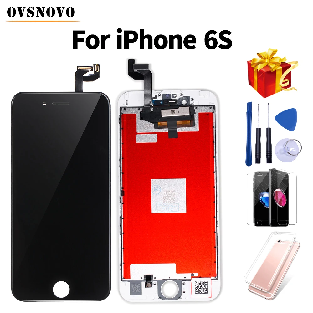 Высококачественный ЖК дисплей для iPhone 6s в сборе 5s с заменой экрана Pantalla 6 +