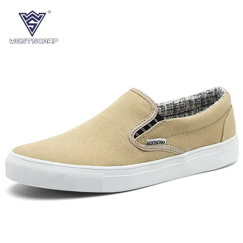 Spring Summer Canvas Shoes Men Casual Shoes, Breathable Casual Men