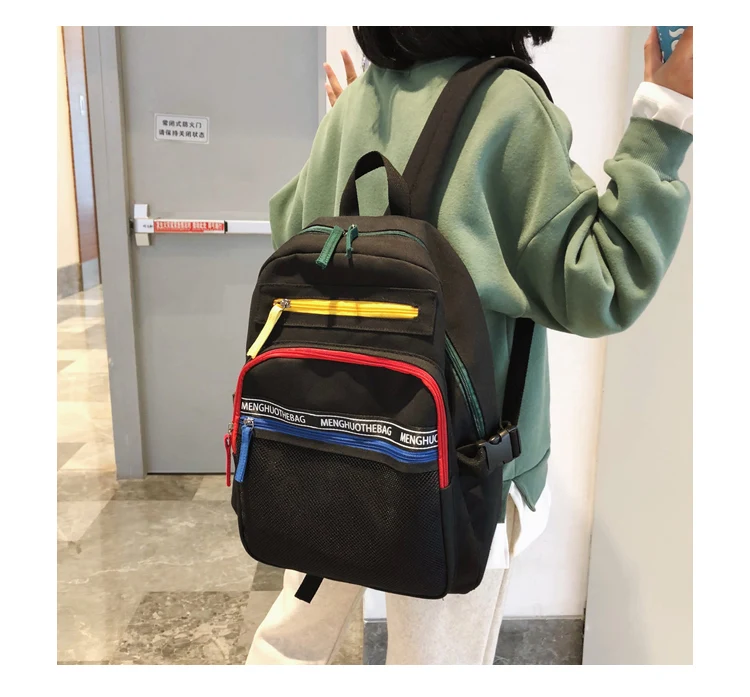 Мужские и женские холщовые рюкзаки ghuo, большие школьные сумки для девочек-подростков, рюкзак для ноутбука Mochila, Большой Вместительный рюкзак