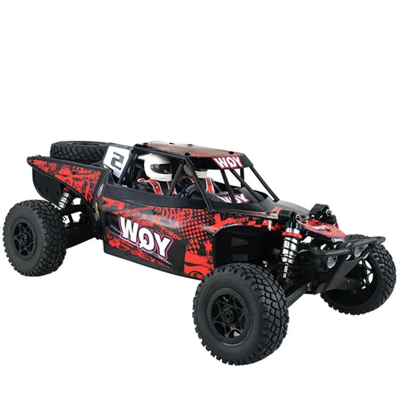 

YQW 1/8 2.4G 4WD Red Rc Car Frame Off-Road Desert Truck Model without Electronic Parts Outdoor Remote Control Car for Kids Gift