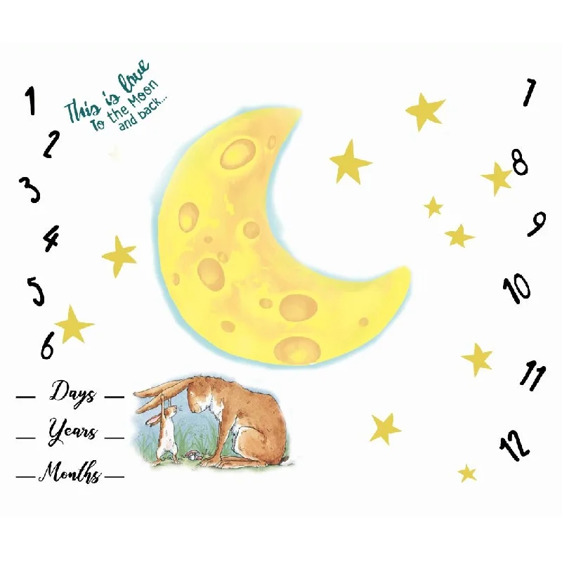 Cute Multi-Function Baby Play Mats Infant Portray Blanket Bed Room Wall Decor  Background Blankets Baby Milestone Photo Props