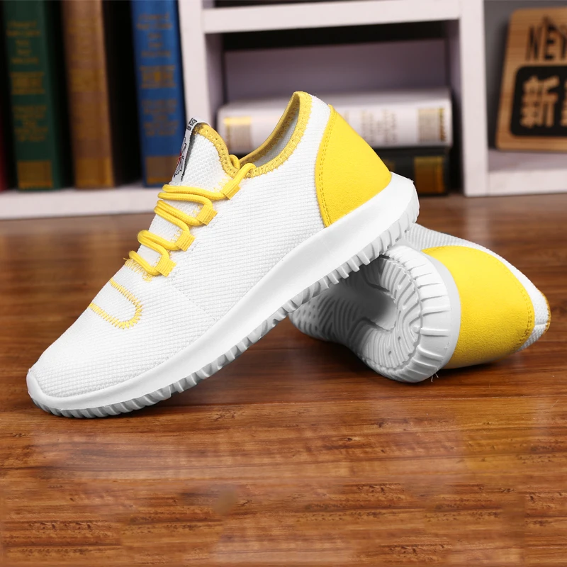 Appartements De Marque 026 Sport Sneakers White Chaussure Léger Respirant Mocassins Casual Hommes Chaussures qRq0Cwa