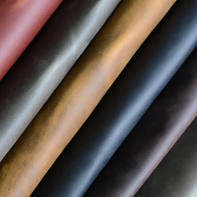

2mm Thick Crazy Cow skin The first layer Real leather Retro cowskin Grain leather Genuine Leather