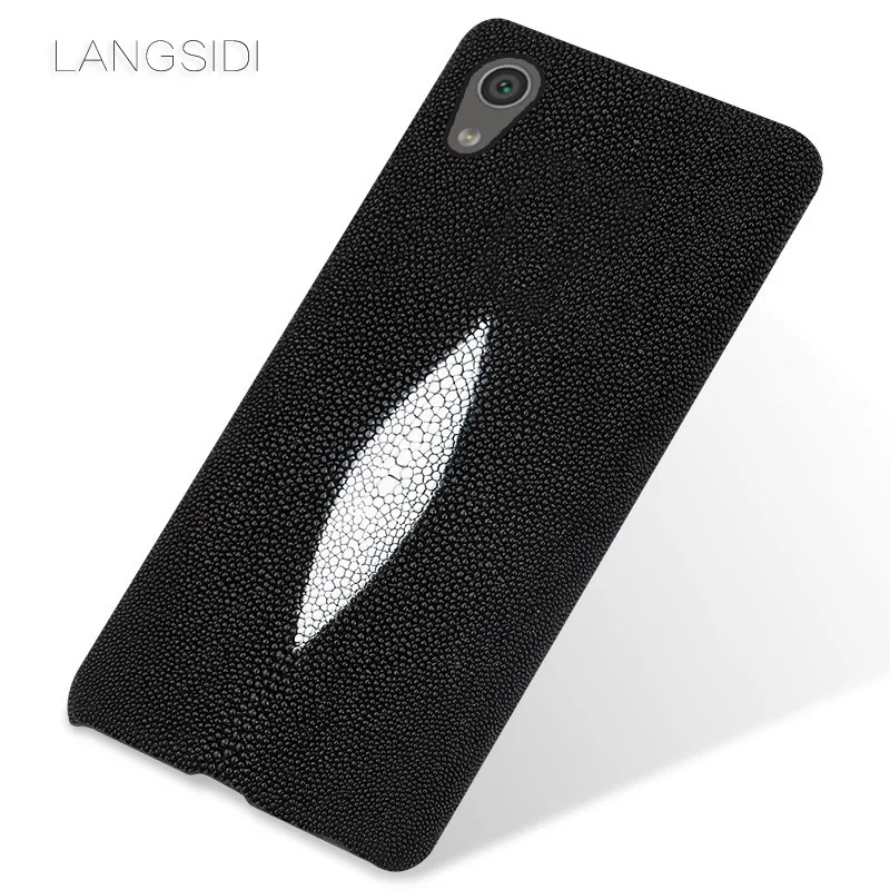

Wangcangli brand mobile phone case pearl fish half a pack of mobile phone case For Sony Xperia XA1 phone case custom processing