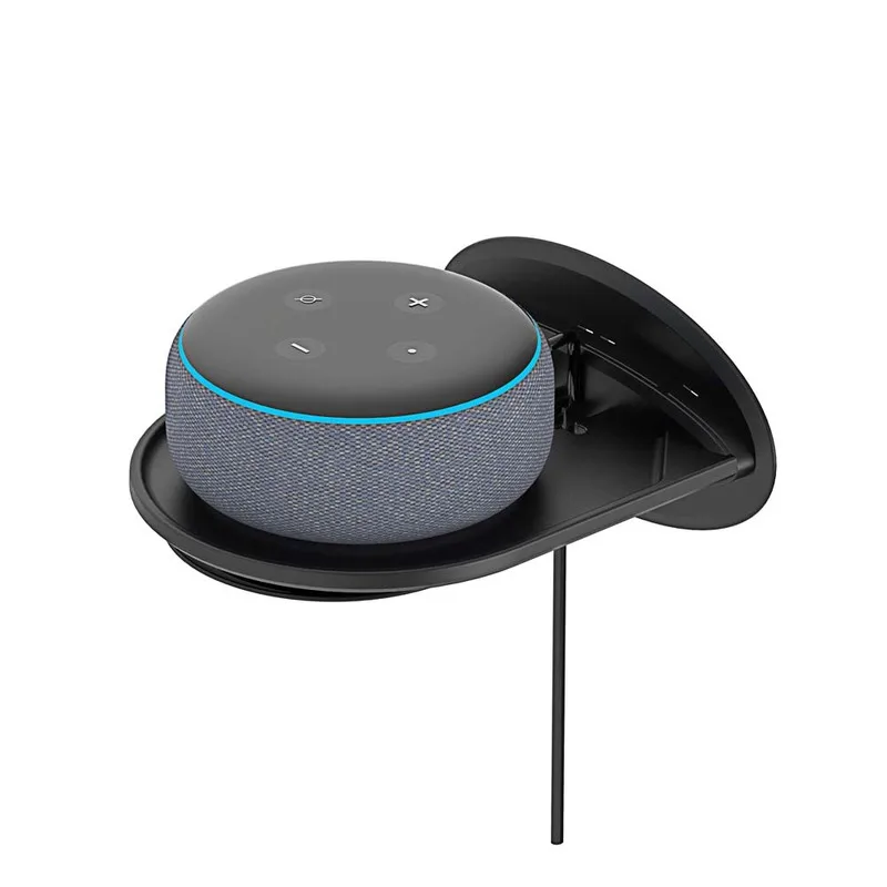 

Outlet Speaker Stand Wall Mount Hanger Holder Bracket for Amazon Alexa Echo Dot Speaker 3rd Generation and Speaker Wall Mount