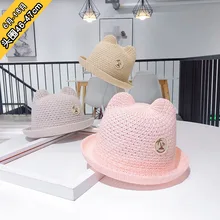 6 to 18 month han edition infant children hat fisherman hat hollow out han edition sunshade hat summer bask straw hat XA 273 6 to 18 month han edition infant children hat fisherman hat hollow out han edition sunshade hat summer bask straw hat XA 273
