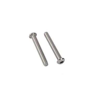 

10pcs/Lot M5 50mm/60mm yuan cup Half round head 304 Stainless Steel Hex Socket Head Cap Screw Bolts