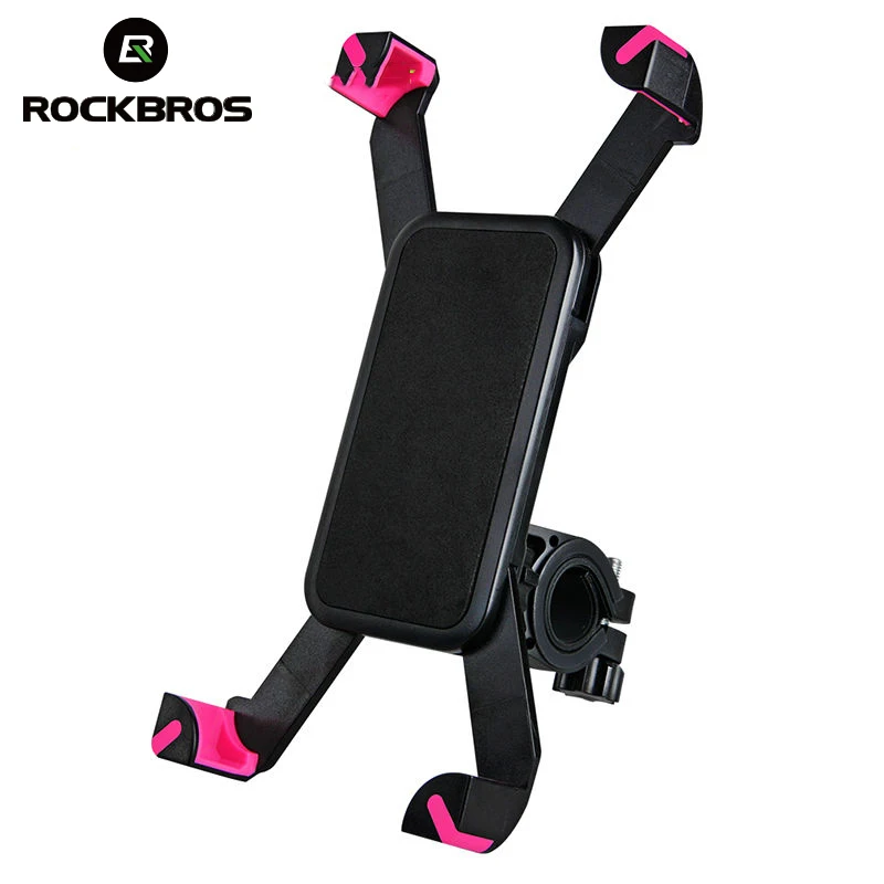 ROCKBROS велосипедный 3 5 7 дюймов держатель для телефона Подставка ПВХ MTB дорожный