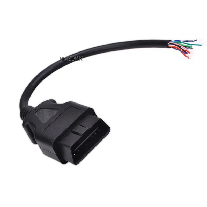 30 см OBD OBD2 2 II 16 Pin Мужской любой Автомобильный сканер удлинительные кабели разъем