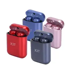X3T все-touch Спорт Bluetooth наушники СПЦ Беспроводной мини с зарядом отделение наушники вкладыши