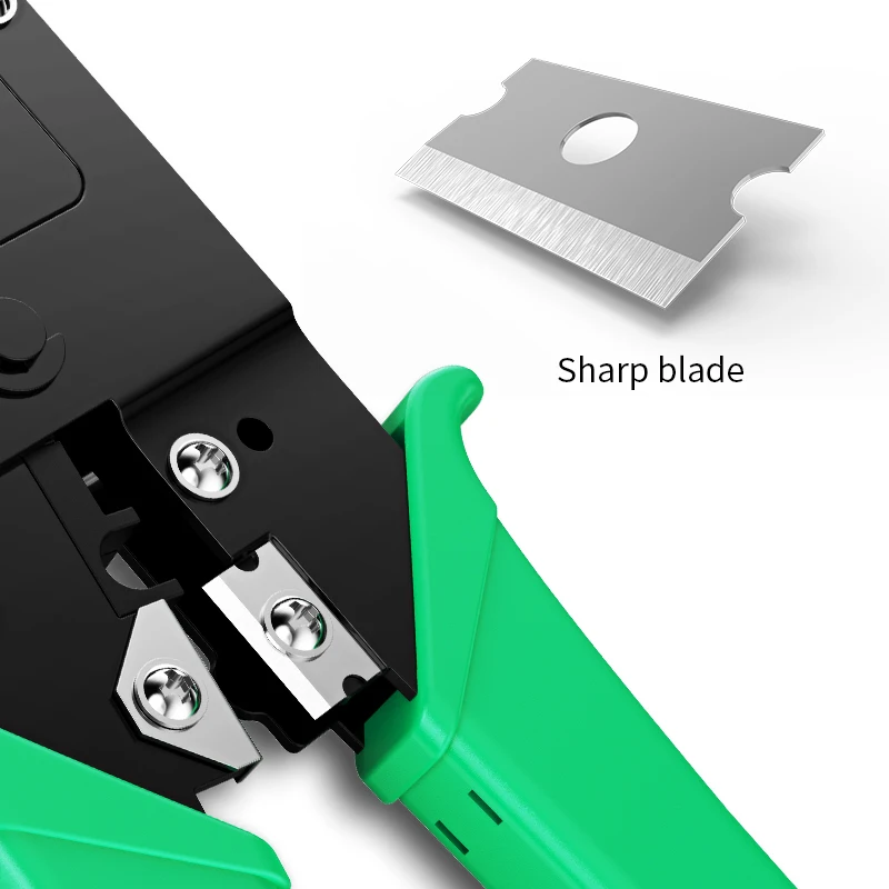 Обжимные клещи AMPCOM серии Green RJ11 RJ45 обжимные сетевой кабель щипцы для 6P 8P 1 5 6 4