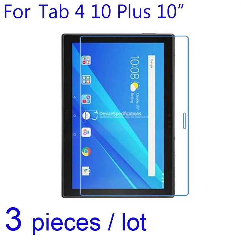 

3pcs/lot HD-Clear/Matte/Soft Nano Explosion-Proof Protective Films for Lenovo Tab 4 10/8 Plus 10"/8.0" Tablet Screen Protectors