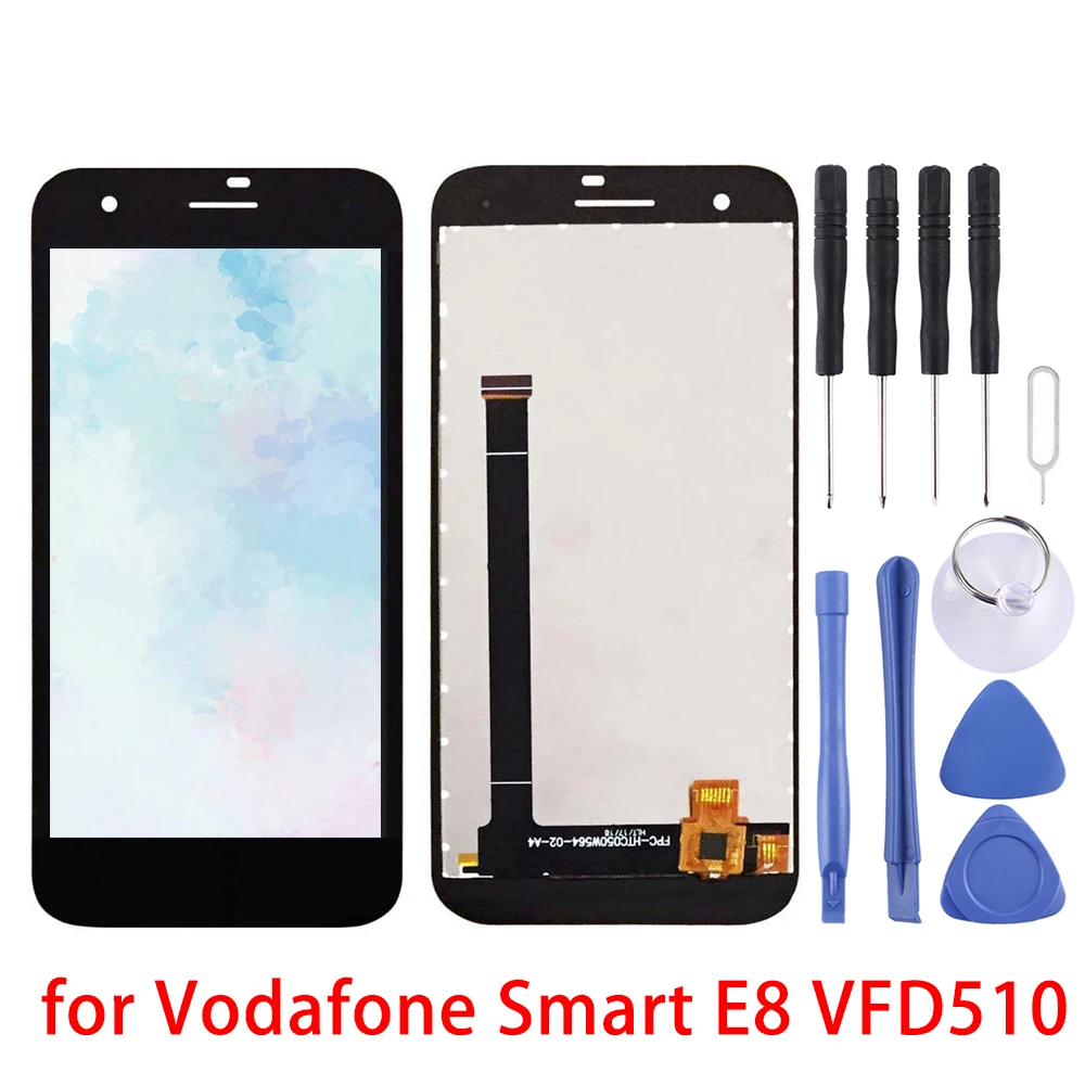 LCD Screen and Digitizer Full Assembly for Vodafone Smart E8 VFD510