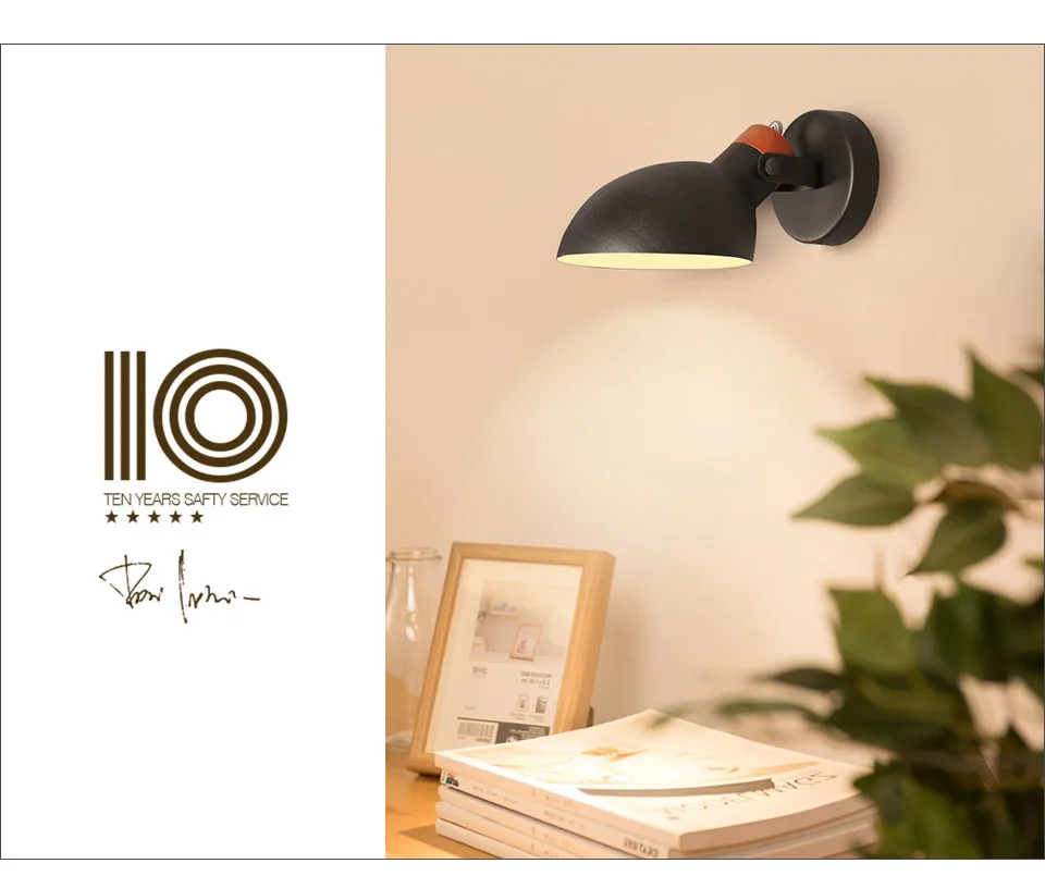 Aisilan простой креативный настенный светильник led спальня фойе исследование Скандинавский дизайн гостиная коридор настенные светильники-бра для гостиницы отель коридор