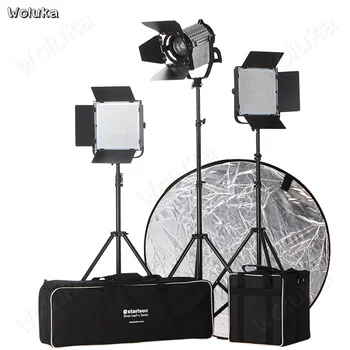 

LED 150w Film Spotlight +900s Photographic lighting double color temperature video Micro movie Photography Light set CD15 T02