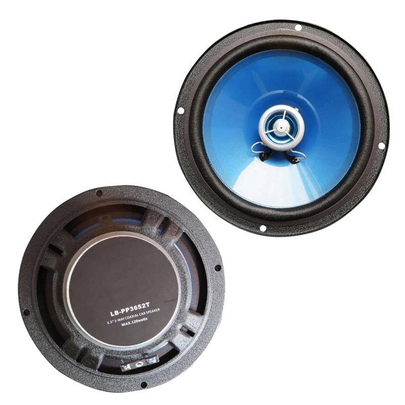 Altavoces de 3 vías para coche 2x120W Estéreo 6,5/" 4 ohm Tweeter Woofer Medio