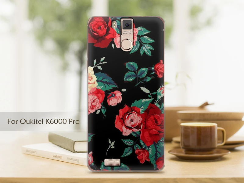 EiiMoo мультяшная задняя крышка для Capa Oukitel K6000 Pro Мягкий силиконовый чехол TPU чехол для телефона для Funda Oukitel K6000 Pro Чехол 5,0