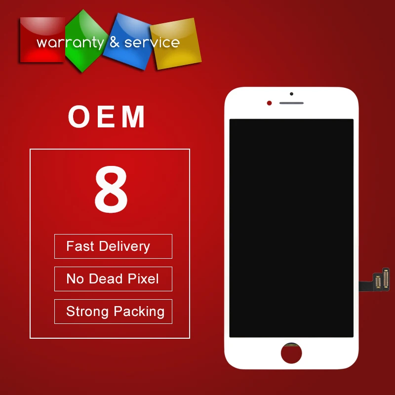 

Best quality For OEM display For iPhone 8 LCD Display Touch Screen With Digitizer Replacement Assembly