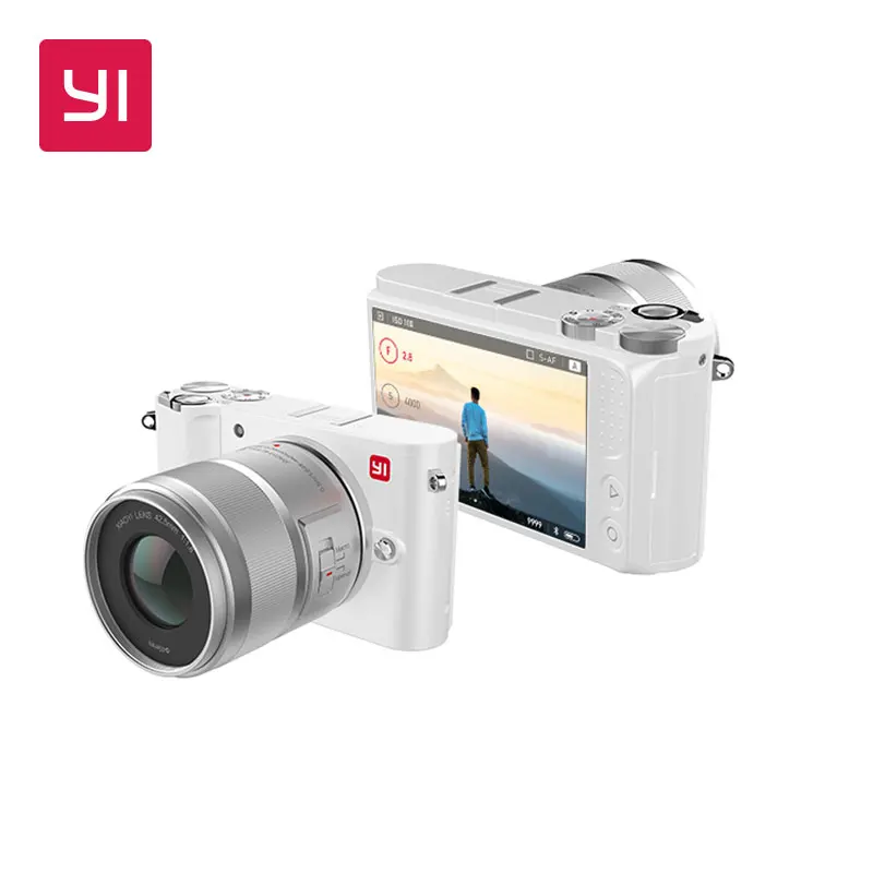 

YI M1 Mirrorless Digital Camera Prime Zoom Lens LCD Minimalist International Version 20MP Video Recorder 720RGB Digital Cam