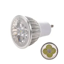 Ksol 4 светодиодный gu10 лампочки 4 Вт холодный белый 85-265 В