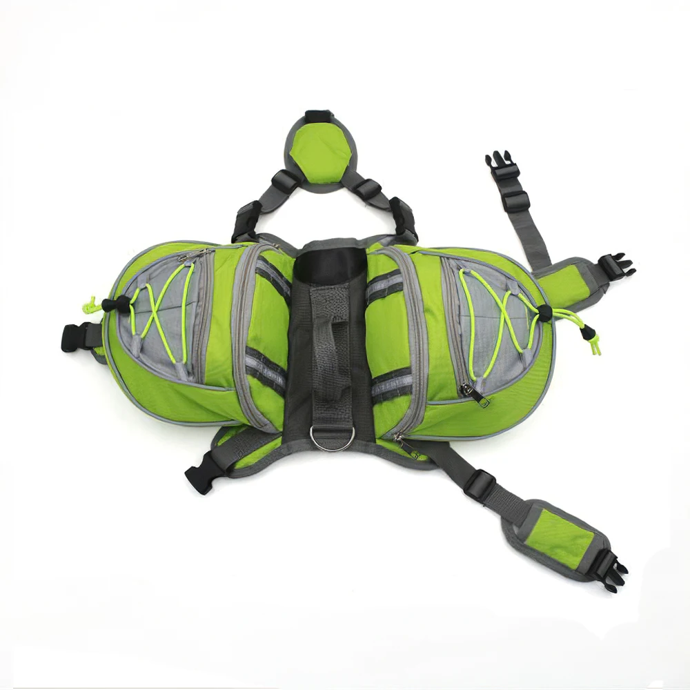 420d нейлон собака туристический рюкзак седельная сумка для резиновой ручки путешествия Кемпинг Туризм S Размер собаки щенок Дорожная сумка