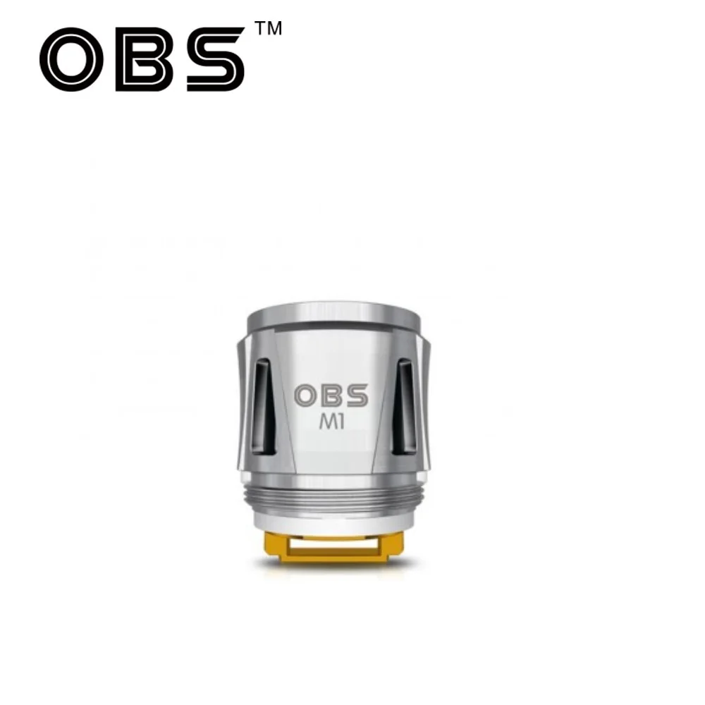 Beste Originele 5 10pcs OBS Draco Vervanging Coil 0.2ohm M1 Mesh Coil 0.15ohm M3 Hoofd voor OBS Cube kit Cube X Kit Vape Coil Verdamper