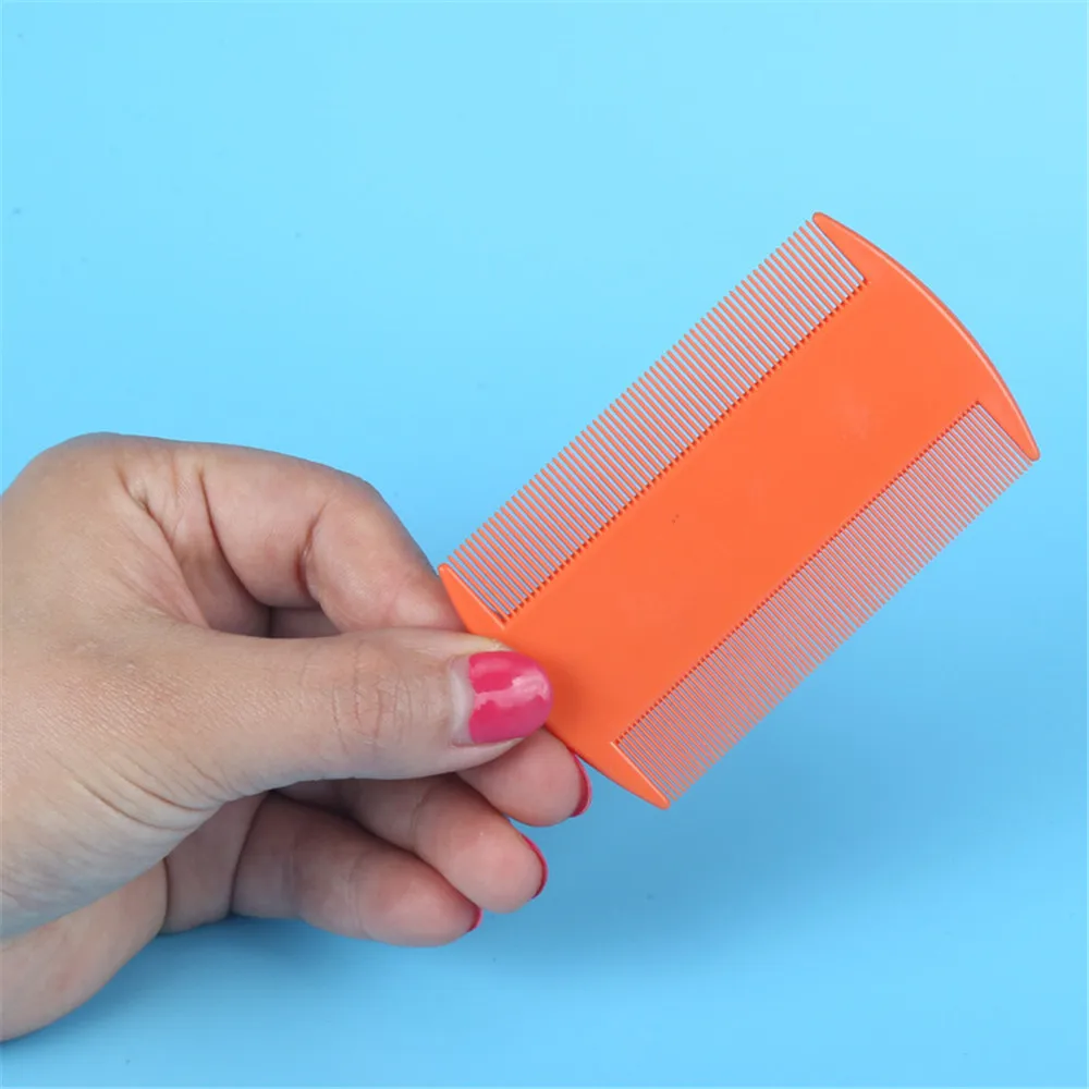 Pet Dog Cat Hair Combs for Styling Tools Double Sided Head Lice Comb Hair Combs Portable Fine Tooth Head Lice Hair Brush 1 PC Pet Dog Cat Hair Combs for Styling Tools Double Sided Head Lice Comb Hair Combs Portable Fine Tooth Head Lice Hair Brush 1 PC
