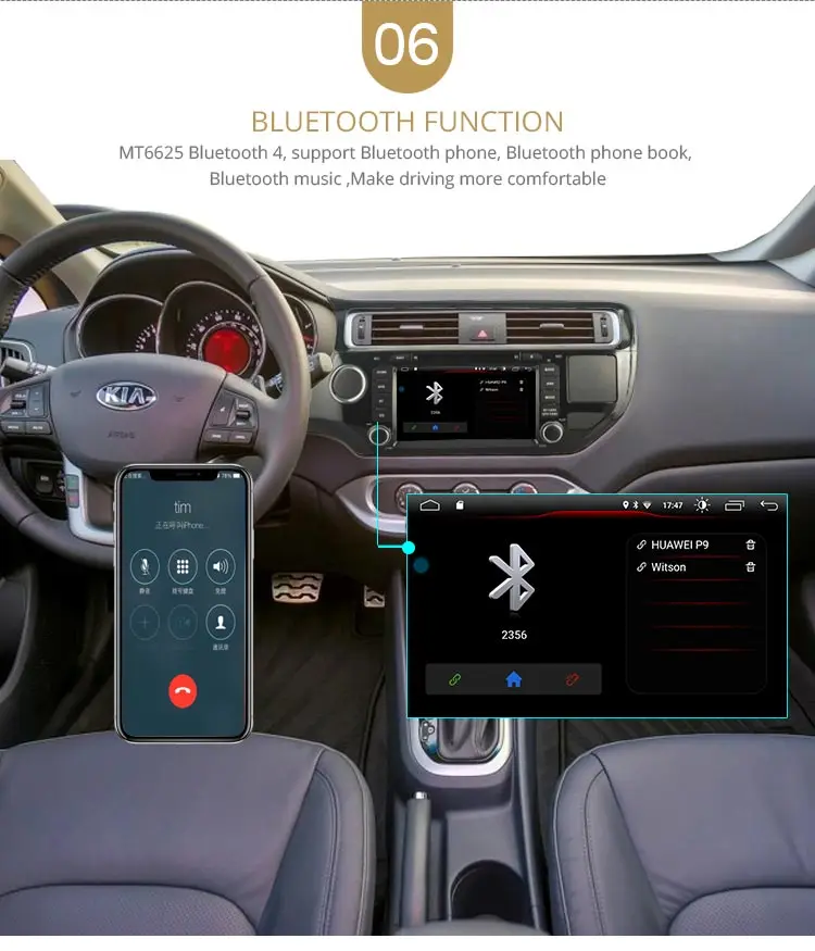 Flash Deal LJDA Android 9.1 Car DVD Player For KIA Rio K3 2015 2016 GPS Navigation 2 Din Car Radio Multimedia WIFI Stereo IPS Auto Audio 8