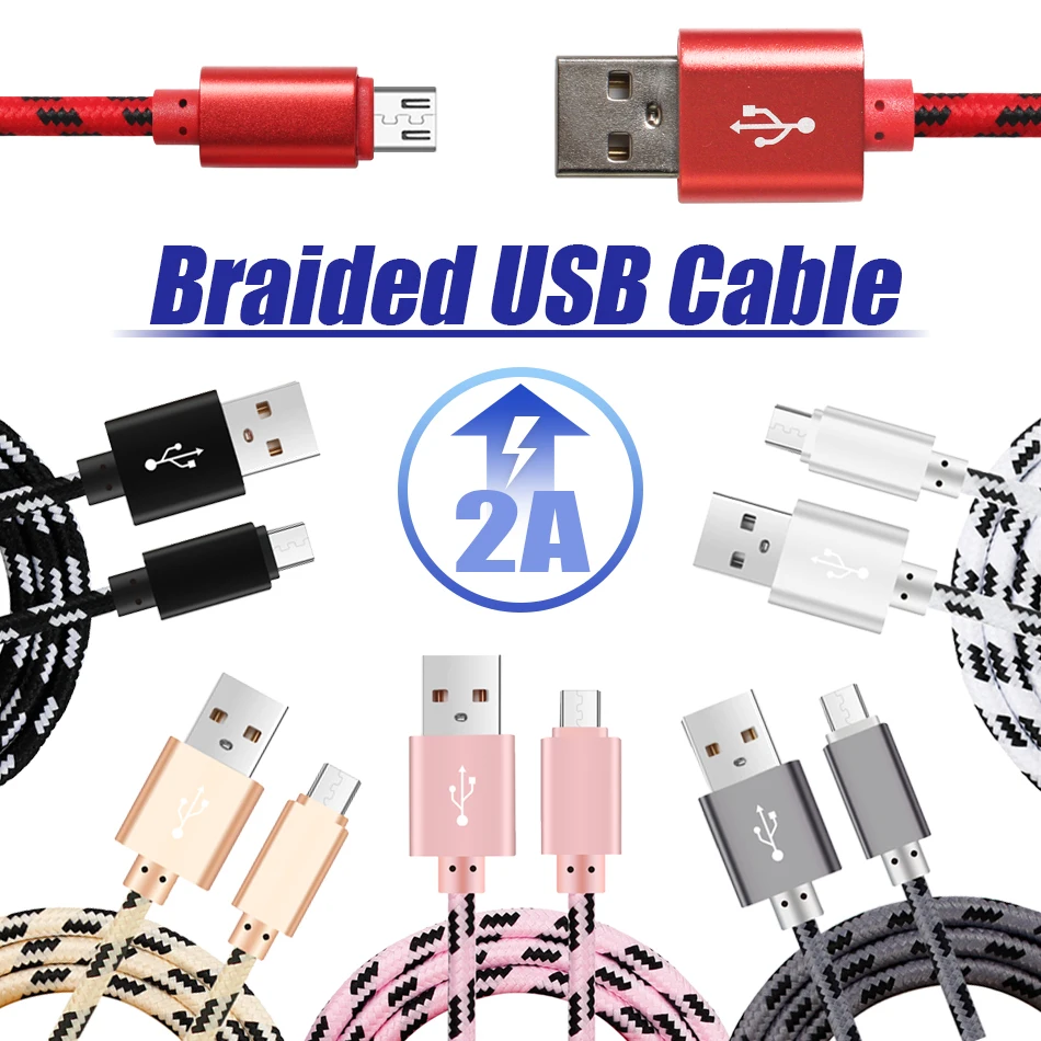 1 м/2 м/3 м 8-контактный нейлоновый кабель USB для передачи данных для iPhone iPad Быстрая зарядка зарядное устройство кабели для iPhone 11 X XS Max XR 5 5S SE 6S 6 7 8 Plus