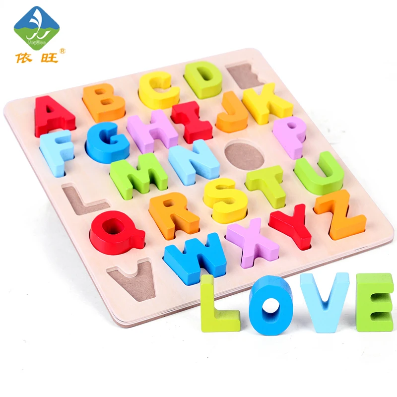 Kid Early Educational Toys Baby Hand Grasp Wooden Puzzle Toy Alphabet And Digit Learning Education Child Wood Jigsaw Toy alphabet-blocks : image Kid Early Educational Toys Baby Hand Grasp Wooden Puzzle Toy Alphabet And Digit Learning Education Child Wood Jigsaw Toy alphabet-blocks