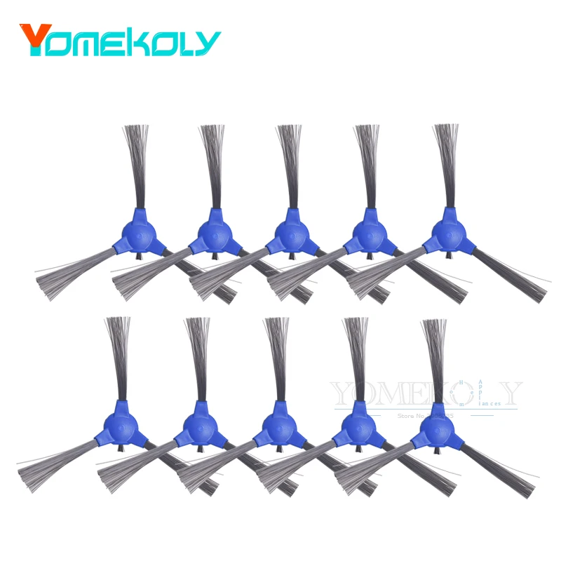 

10PCS Vacuum Cleaner Replacement Parts Side Brush for RoboVac 11S, RoboVac 30 Robotic Vacuum Cleaner Accessories