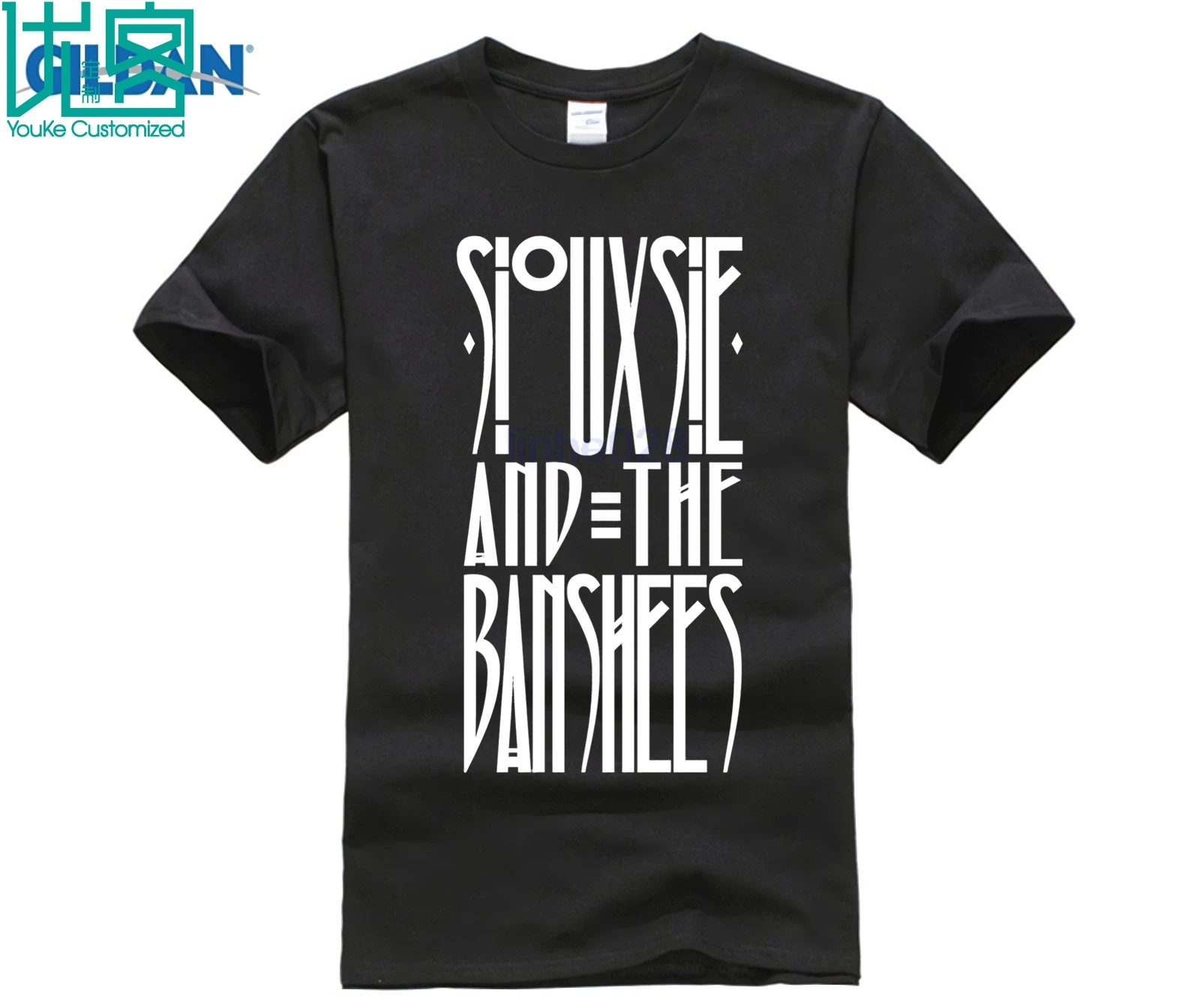 Siouxsie and the Banshees Logo Shirt T | Мужская одежда