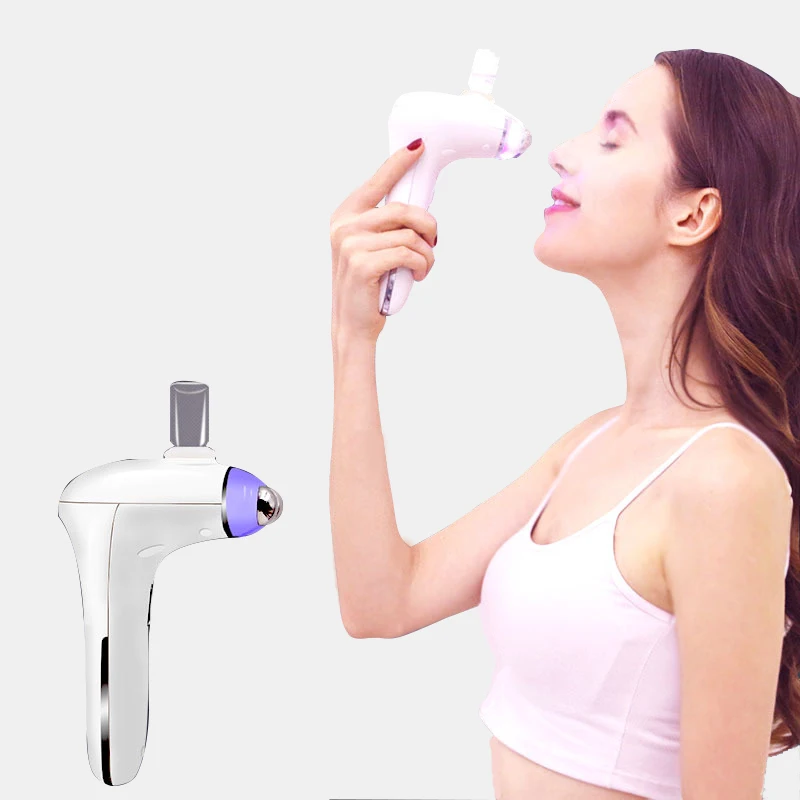 

Home Small Bubble Face Beauty Equipment 5D Nanometer Tight Lifting Watery Skin Care Tool LED Light Theray Nutrients Anti Wrinkle
