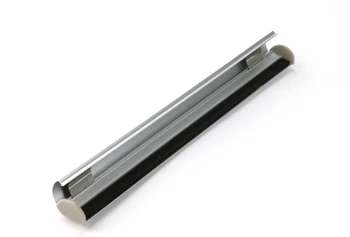 

100cm Aluminium Semi open poster banner holder strip Store supermarket logo advertising holder snap rail strip Poster Frame