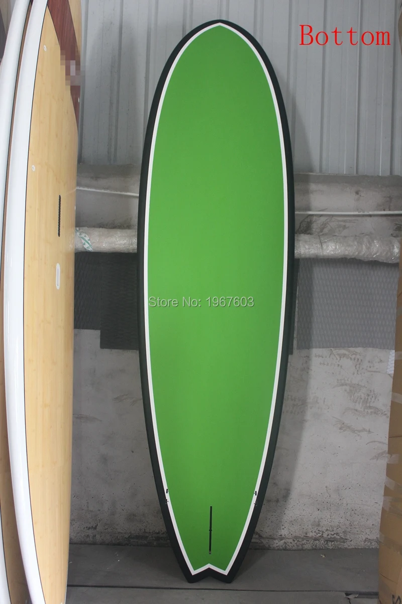 10' Bamboo SUP 001 - Bottom_