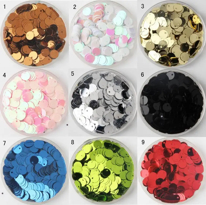 

450pcs/ DIY handmade jewelry accessories, wedding stage clothing accessories 6 mm round sequins