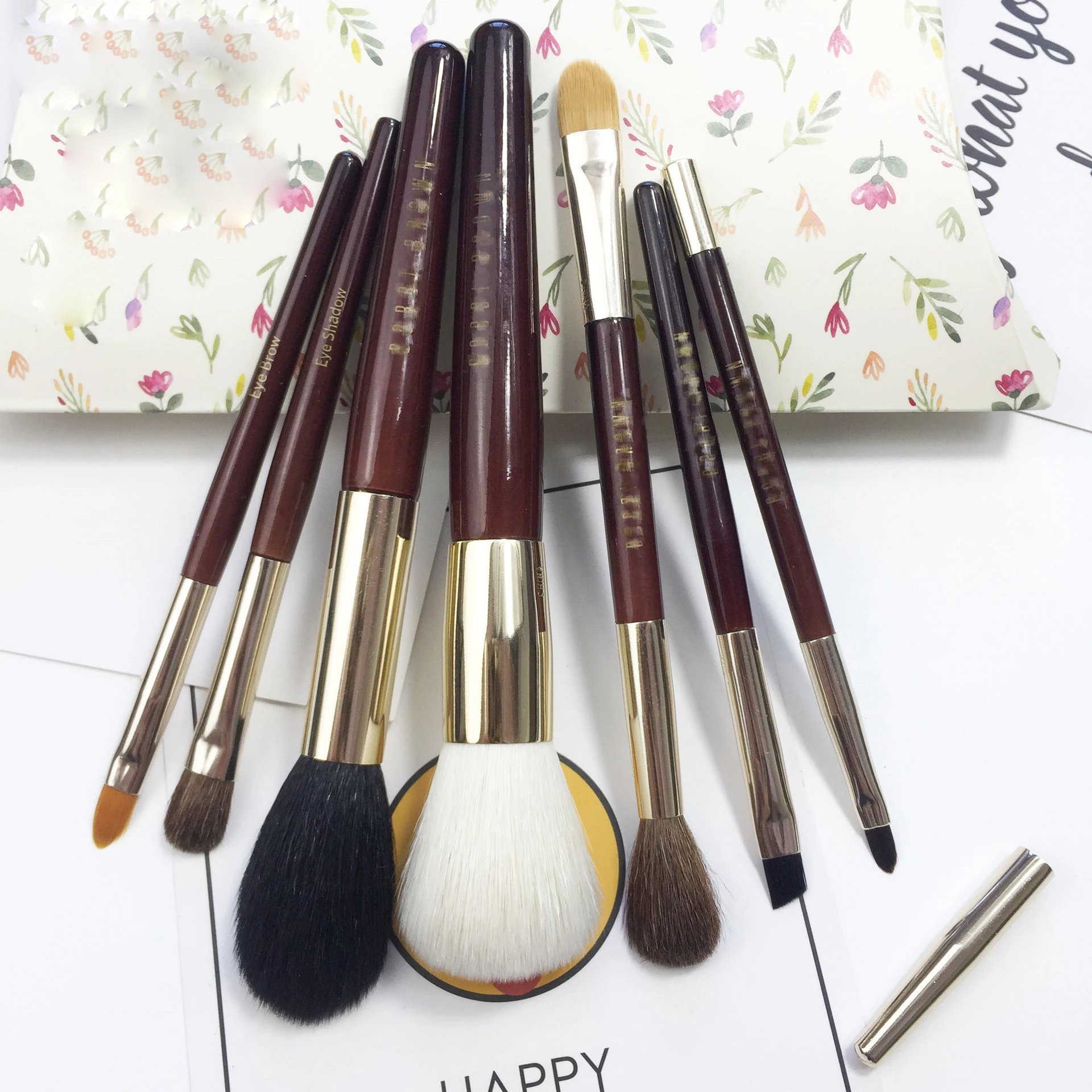 

Brand animal hair powder powder Eyeliner Eye Shadow makeup brush high gloss shine foundation brush professional beauty tools