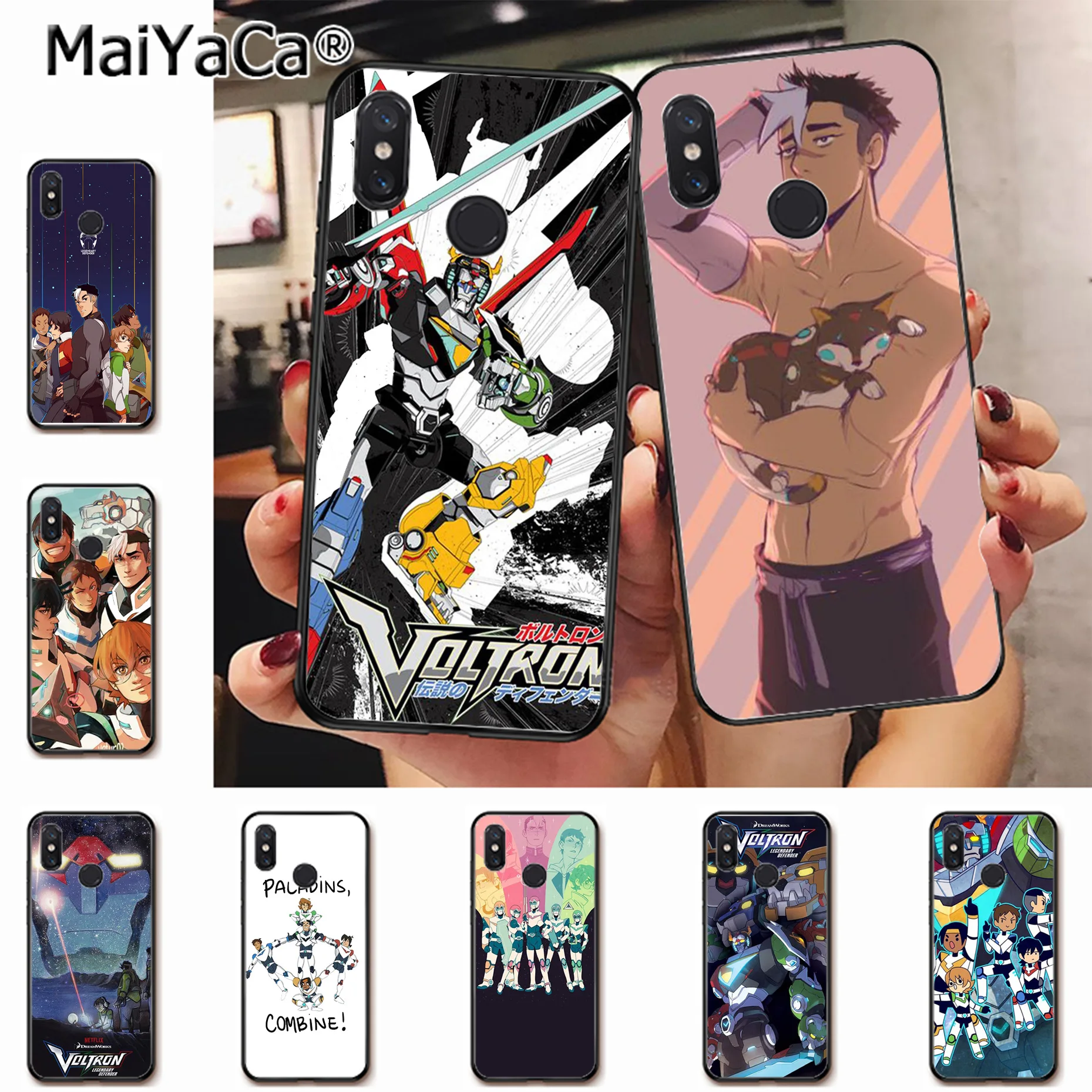

MaiYaCa Voltron Legendary Defender Lions Dominant Protector phone Case for xiaomi mi6 8 se note2 3 mix2 redmi55plus note 4 5 5