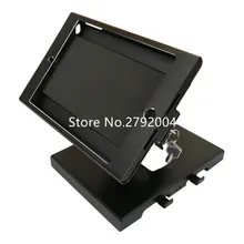 Ipad из алюминиевого сплава с плоской стенкой, 360 градусов, вращающийся, стойка для заказа, стойка для ipad, противоугонная Подставка для ipad