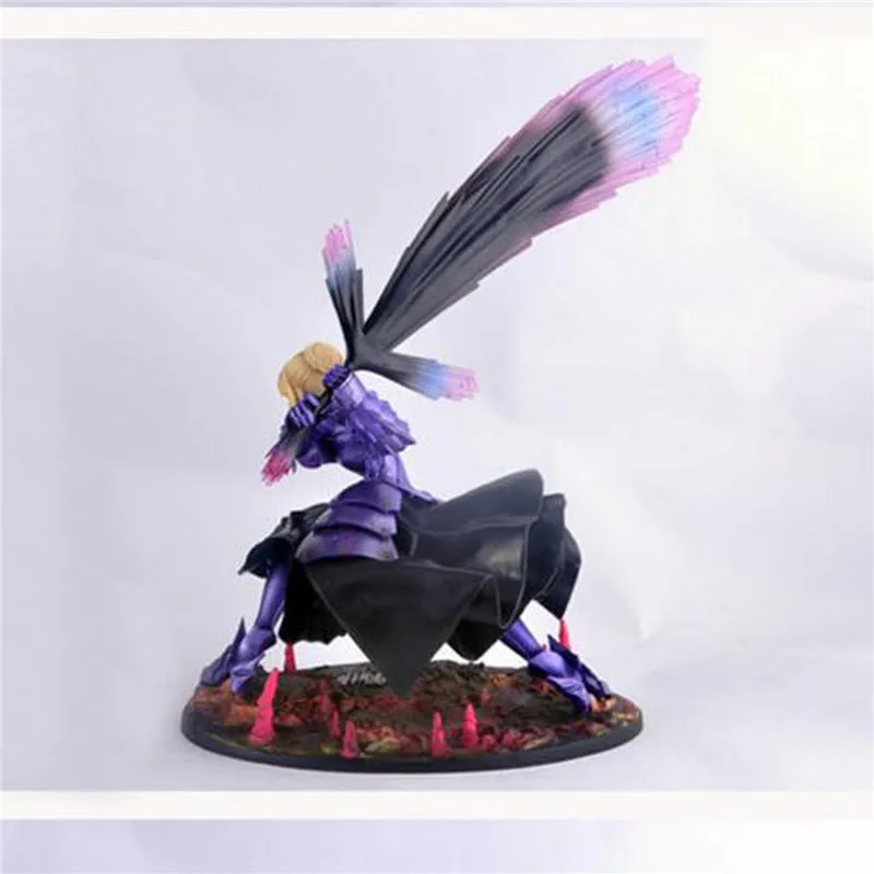 

1pc/lot Anime Fate Stay Night Action figure Saber Alter Vodigan Ver.18CM 1/7 Scale Painted PVC Action Figure Collection Toy Gift