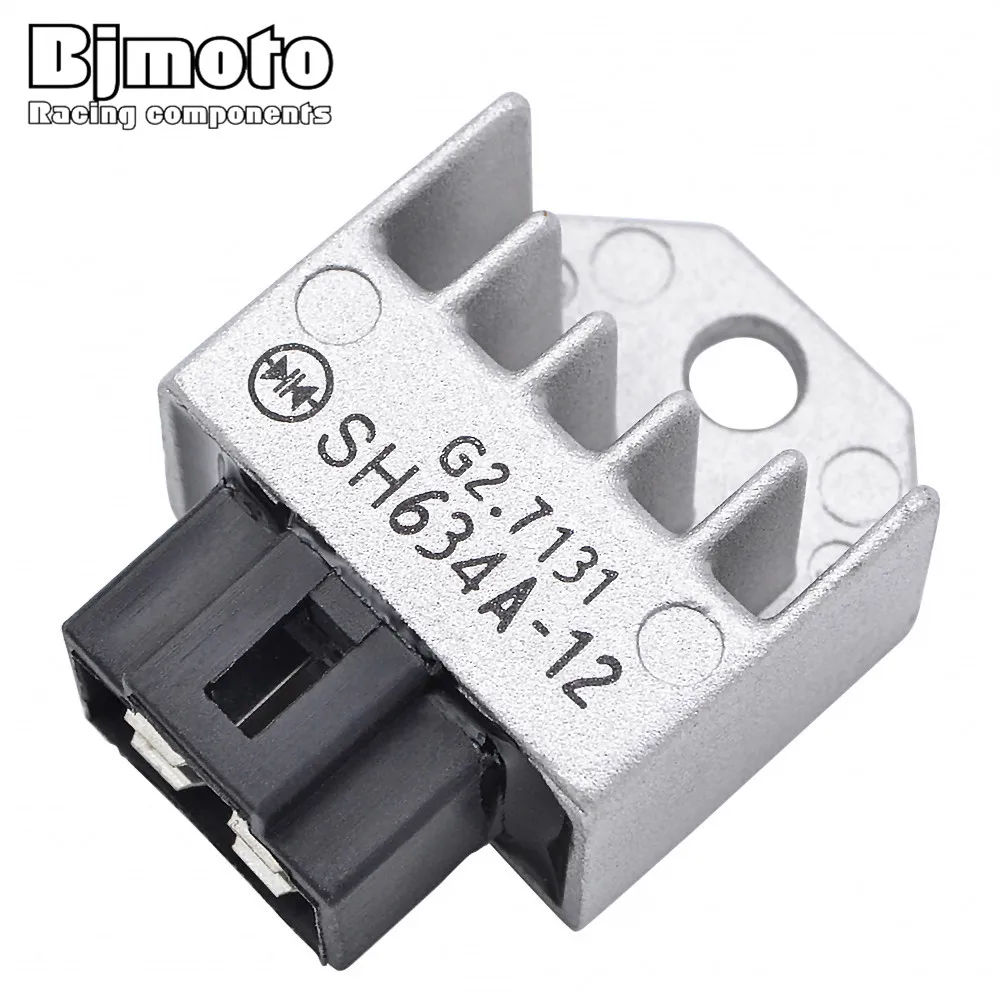 BJMOTO SH634A-12 Motorcycle Voltage Regulator Rectifier For Honda CRF150F CRF230F 2003-2017 CT110 NSR50R NSR75R C90 CG125 brand new motorcycle voltage regulator rectifier for honda nt400 bros 1988 1990 89
