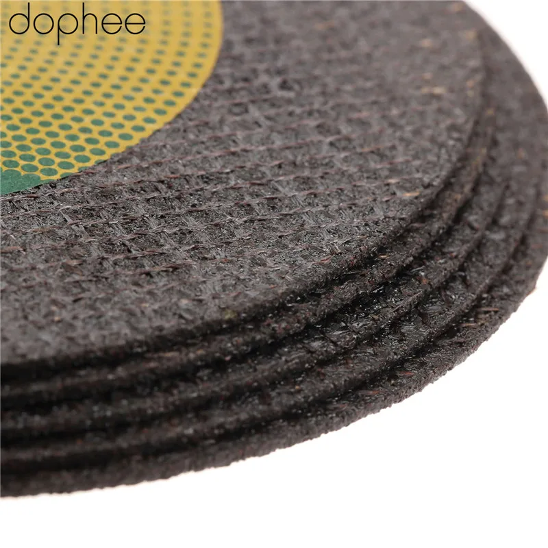 dophee 125mm Dremel Accesories Cutting Disc Ultra-thin Resin Grinding Wheel Cut Off Cutter Abrasive Disc for Dremel Tool 5PCS