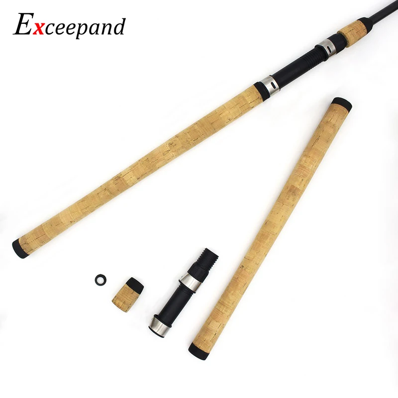 

Exceepand DIY Fishing Rod Building Handle Composite Cork Pole Split Grips Replacement Part Fishing Rod Repair Parts