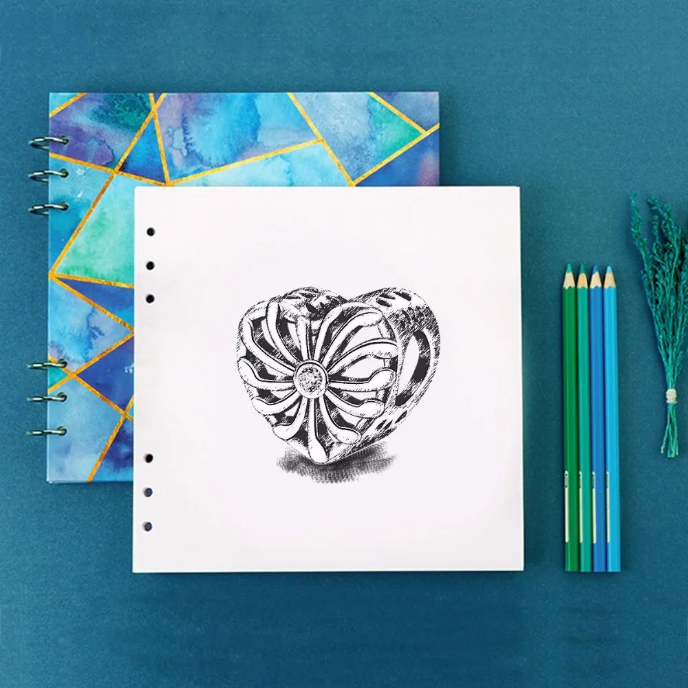 EUDORA 925 Sterling Silver Romance Flower Heart Charms Hollow out CZ Beads Fit Bracelets & Bangles DIY Jewelry girl Gift CYZ013 Fashion Jewelry